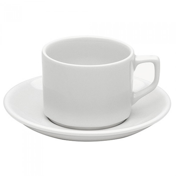 Porland Beyaz Lebon Nescafe & Çay Fincan Takımı 12'li 